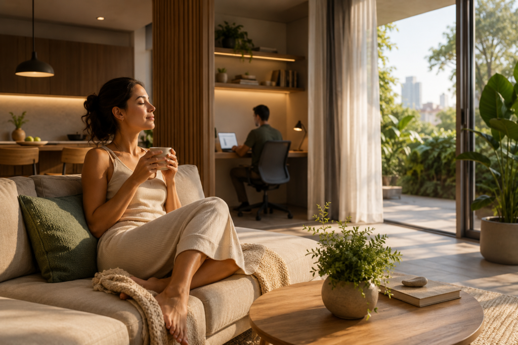 Morar bem: a relação entre arquitetura, bem-estar e rotina